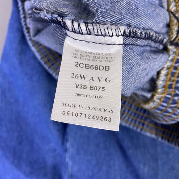 Chic Pull On Jeans Women's Plus Size 26W Elastic Waist  Blue Denim New w/ Flaw - Picture 2 of 13